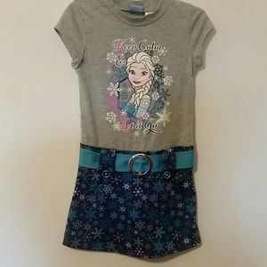 Disney Frozen Dress size 6.